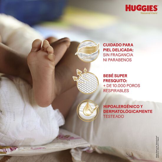 Pañales Huggies Supreme Care Cuidado Superior